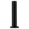 National Hardware Cooper 1 in. W X 3 in. L Aluminum Matte Black Door Stop Mounts to door and wall N830-529 - alternate 3